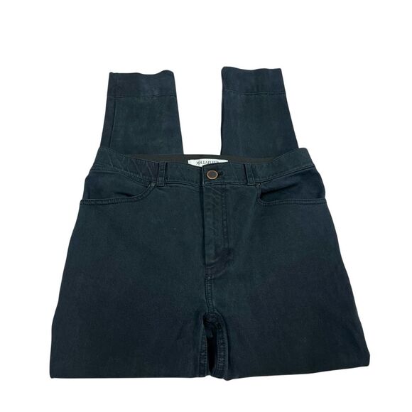 MM Lafleur Sammataro Jean Pants Ankle Stretch Black Minimalist Sz 4 #SMS1BLK - Picture 4 of 12